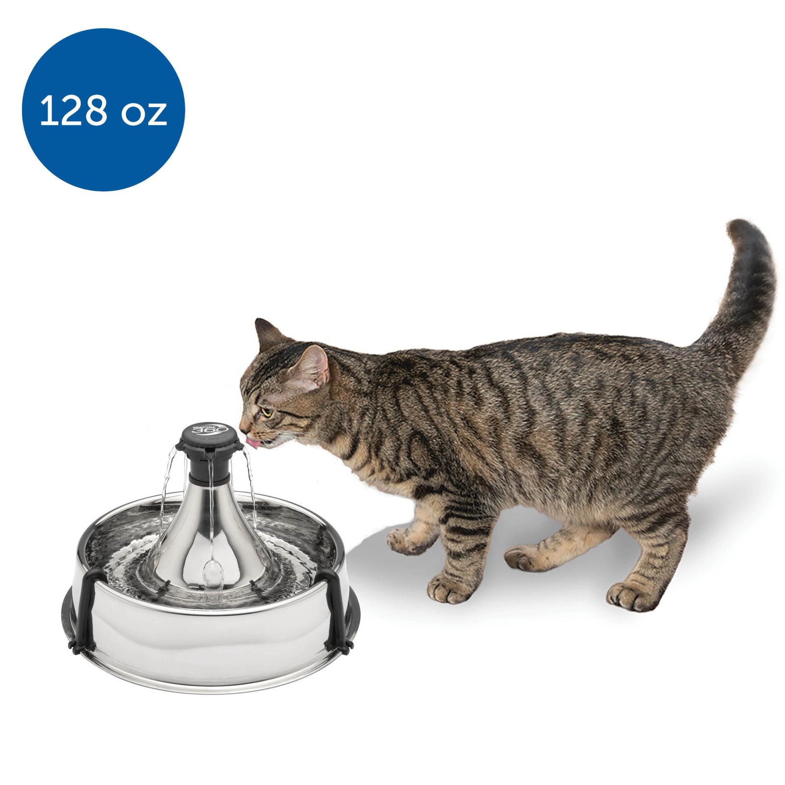 PetSafe Drinkwell Stainless Multi-Pet Fountain - 128 oz