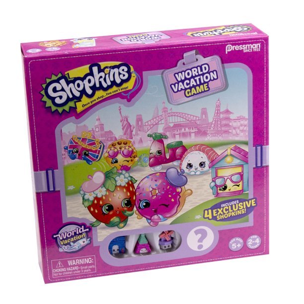 Pressman Toy Shopkins World Vacation Game Ages 5 and up - Image 2